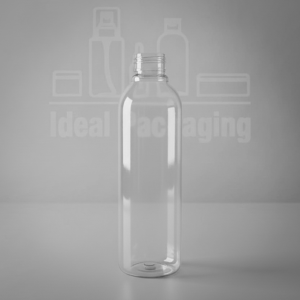 Flacon pet arrondi 250 ml - pp24 -  transparent