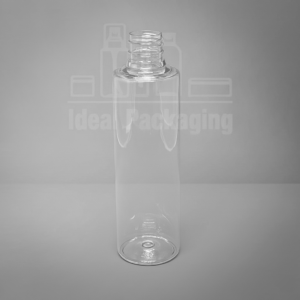 Flacon pet cylindrique 100 ml - pp20 -  transparent