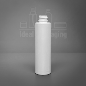 Flacon pet cylindrique 200 ml - pp24 - blanc