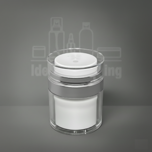 Pot airless 30 ml argent