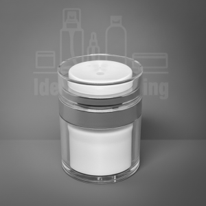 Pot airless 50 ml argent