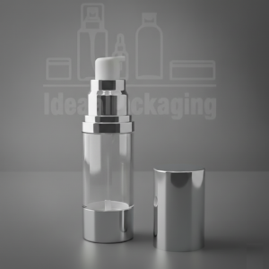 Tube airless 30 ml argent