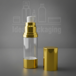 Tube airless 30 ml doré