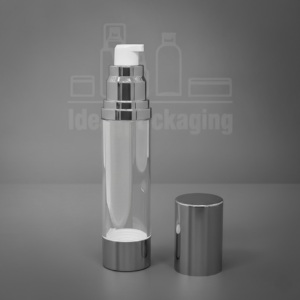 Tube airless 50 ml argent