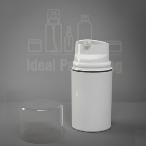 Airless large 50 ml avec bague argent