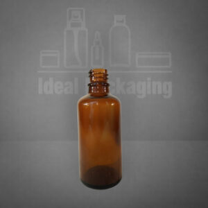Dropper  en verre marron 50 ml - pp18