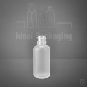 Dropper  en verre sablé 30 ml - pp18