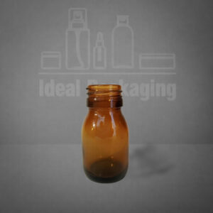 Flacon 30 ml en verre marron -pp28