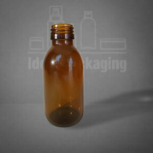 Flacon 90 ml en verre marron -pp28