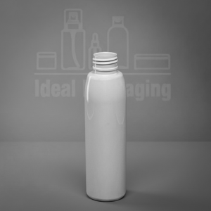 Flacon pet arrondi 125 ml - pp24 - blanc