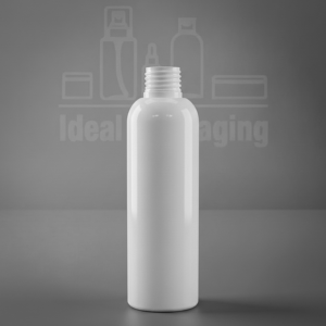 Flacon pet arrondi 250 ml - pp24 -  blanc