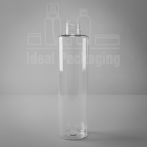 Flacon pet cylindrique 200 ml  - pp24 - transparent