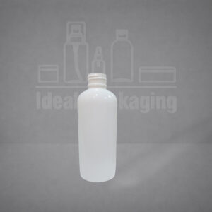 Flacon pet ovale 100 ml - pp 24 -  blanc