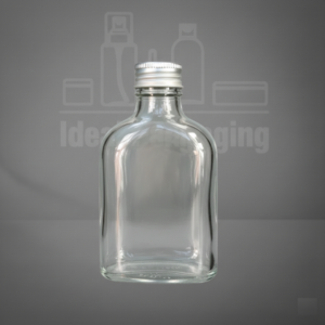 Flacon 100 ml - pp28 - avec bouchon métallique