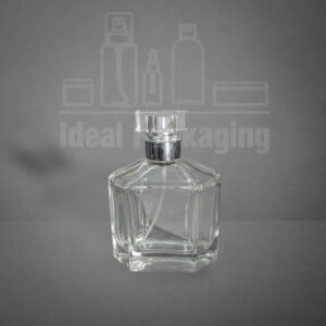 Parfum hexagonal 100 ml argent