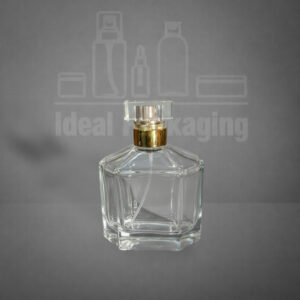 Parfum hexagonal 100 ml doré