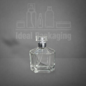 Parfum hexagonal 50 ml argent