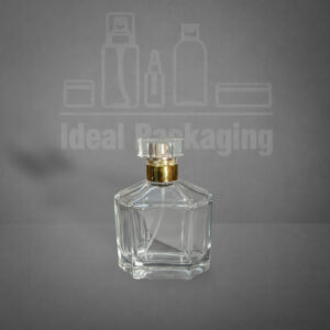 Parfum hexagonal 50 ml doré