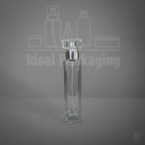 Parfum rectangle assertie 30 ml argent