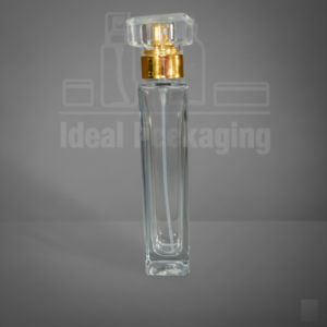 Parfum rectangle assertie 50 ml doré