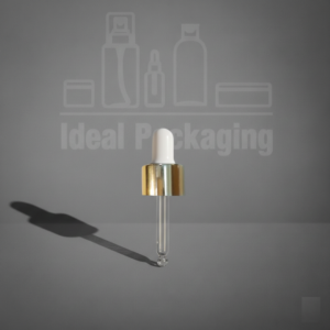 Pipette 10 ml - pp18 - doré tête blanc