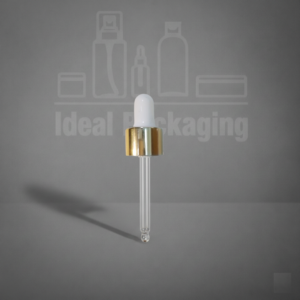 Pipette 30 ml - pp18 - doré tête blanc