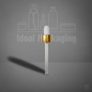 Pipette 50 ml - pp18 - doré tête blanc