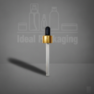 Pipette 50 ml - pp18 - doré tête noir