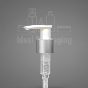 Pompe à savon  - pp 24 - argent tête blanc