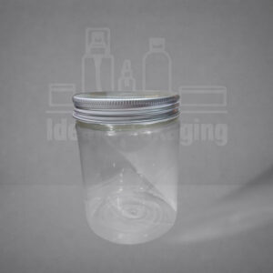 Pot pet 250 gr avec couvercle aluminium