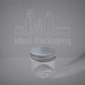 Pot PET 50 gr avec couvercle aluminium