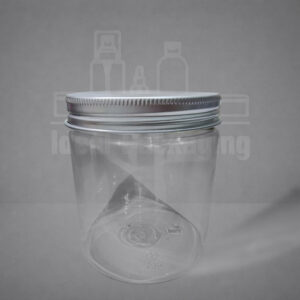 Pot pet 500 gr avec couvercle aluminium